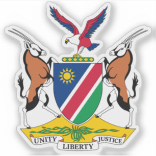 Wapen van de Republiek Namibië Sticker