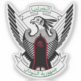 Wapen van de Republiek Soedan Sticker