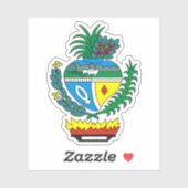 Wapen van de staat Goiás, Brazilië Sticker (Vel)