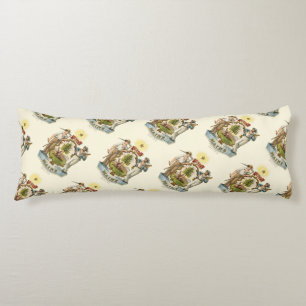 Wapen van de staat Maine (vintage jaren 1870) Lichaamskussen