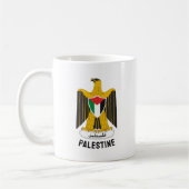 Wapen van de staat Palestina Koffiemok (Links)