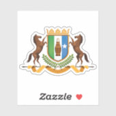 Wapen van de staat Puntland, Somalië Sticker (Vel)