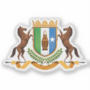 Wapen van de staat Puntland, Somalië Sticker