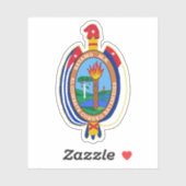 Wapen van de stad Bayamo, Cuba Sticker (Vel)