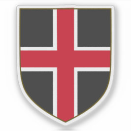 Wapen van de stad Durham, Engeland Sticker