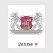 Wapen van de stad Jelgava, Letland Sticker (Vel)