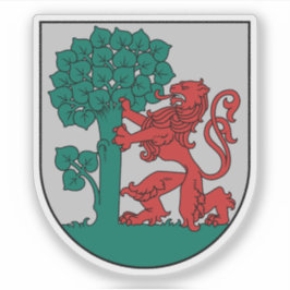 Wapen van de stad Liepāja, Letland Sticker