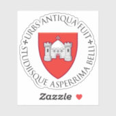 Wapen van de stad Limerick Sticker (Vel)