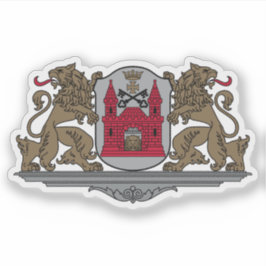 Wapen van de stad Riga, Letland Sticker