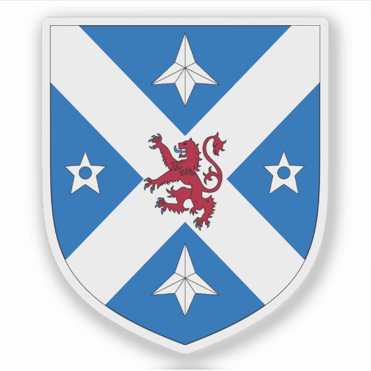 Wapen van de stad Stirling, Schotland Sticker (Voorkant)