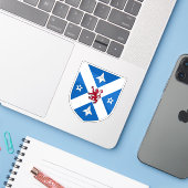 Wapen van de stad Stirling, Schotland Sticker (Laptop met iPhone)