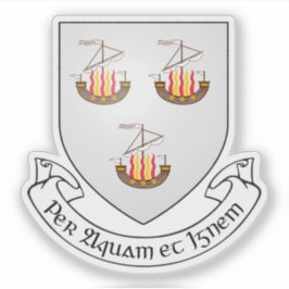 Wapen van de stad Wexford Sticker