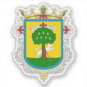 Wapen van de stad Zapopan, Mexico Sticker (Voorkant)