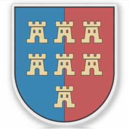 Wapen van de Transylvanische Saksen Sticker