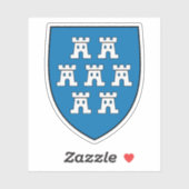 Wapen van de Transylvanische Saksen Sticker (Vel)