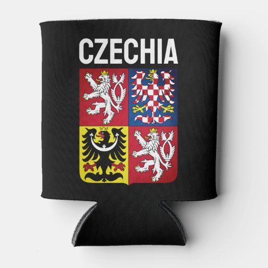 wapen van de Tsjechische Republiek Blikjeskoeler (Voorkant)