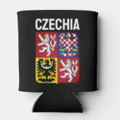 wapen van de Tsjechische Republiek Blikjeskoeler (Achterkant)