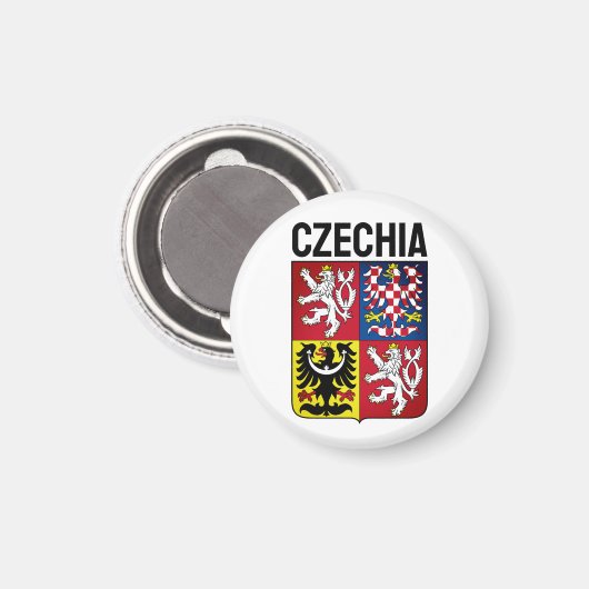 wapen van de Tsjechische Republiek Magneet (Voorkant / Achterkant)