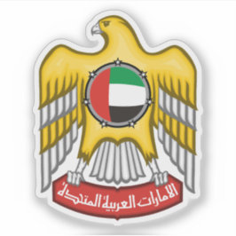 Wapen van de Verenigde Arabische Emiraten (VAE) Sticker