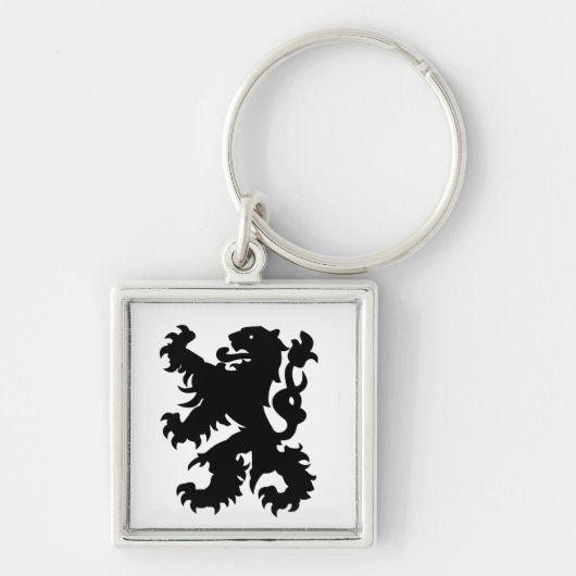 Wapen van de Vlaamse Leeuw Sleutelhanger (Voorkant)