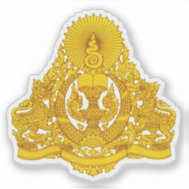 Wapen van Democratisch Kampuchea, Cambodja Sticker
