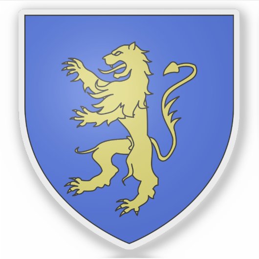 Wapen van Differdange, Luxemburg Sticker (Voorkant)