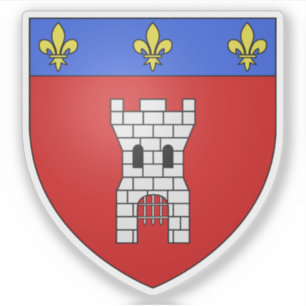 Wapen van Doornik, België Sticker