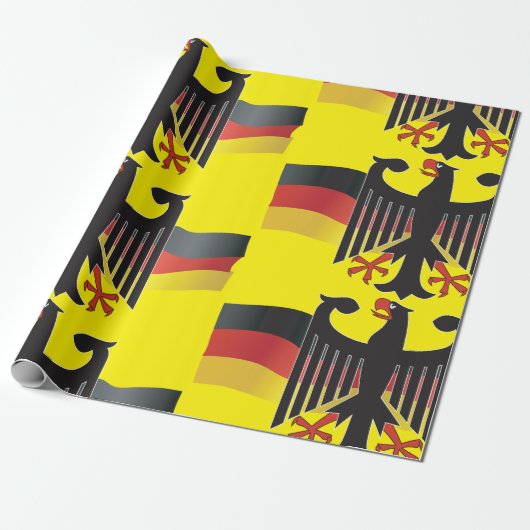 Wapen van Duitsland Bondsadelaar Cadeaupapier (Uitgerold)