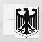 Wapen van Duitsland Briefkaart (Voorkant / Achterkant)