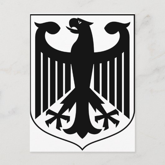 Wapen van Duitsland Briefkaart (Voorkant)