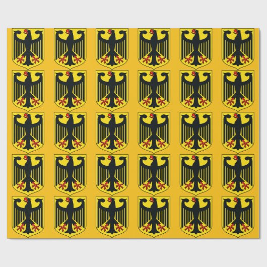 Wapen van Duitsland Cadeaupapier (Vlak)
