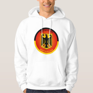Wapen van Duitsland Cirkelvorm Hoodie