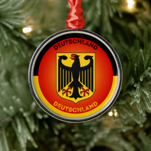 Wapen van Duitsland Cirkelvorm Metalen Ornament