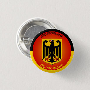 Wapen van Duitsland Cirkelvorm Ronde Button 3,2 Cm