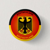 Wapen van Duitsland Cirkelvorm Ronde Button 3,2 Cm (Voorkant)