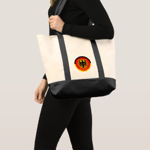 Wapen van Duitsland Cirkelvorm Tote Bag