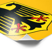 Wapen van Duitsland Foto Afdruk (Hoek)