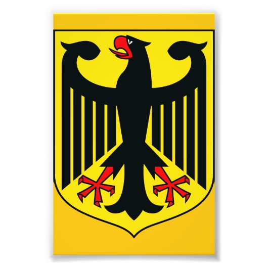 Wapen van Duitsland Foto Afdruk (Voorkant)