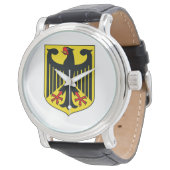 Wapen van Duitsland Horloge (Gekanteld)
