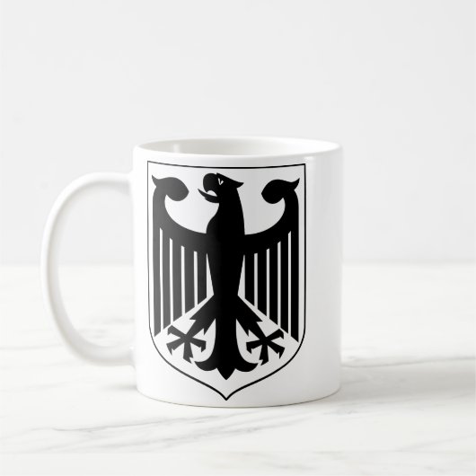 Wapen van Duitsland Koffiemok (Links)