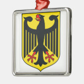 Wapen van Duitsland Metalen Ornament (Links)