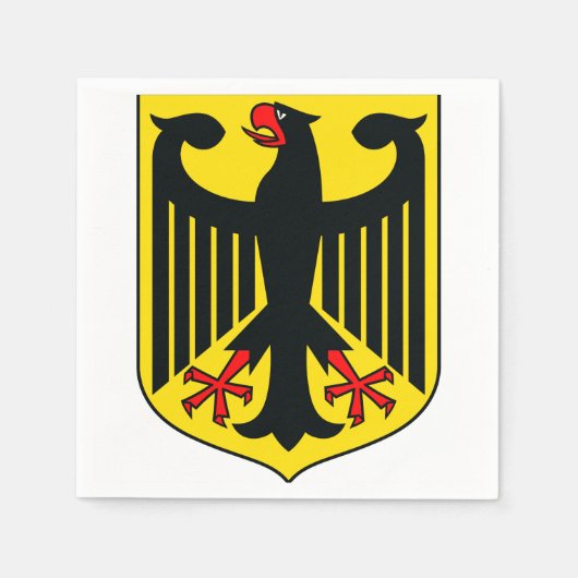 Wapen van Duitsland Servet (Voorkant)