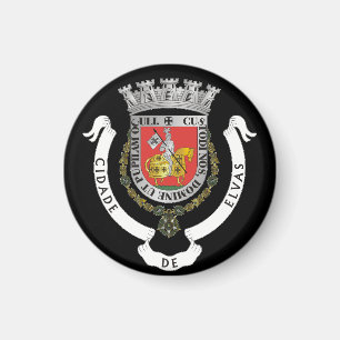 Wapen van Elvas, Portugal Magneet