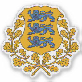 Wapen van Estland Sticker