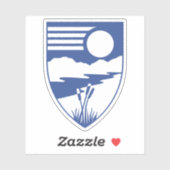 Wapen van Eyjafjarðarsveit, IJsland Sticker (Vel)