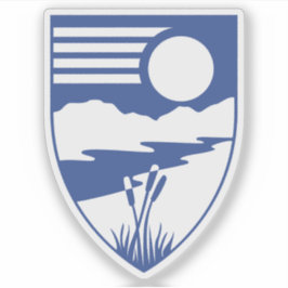 Wapen van Eyjafjarðarsveit, IJsland Sticker