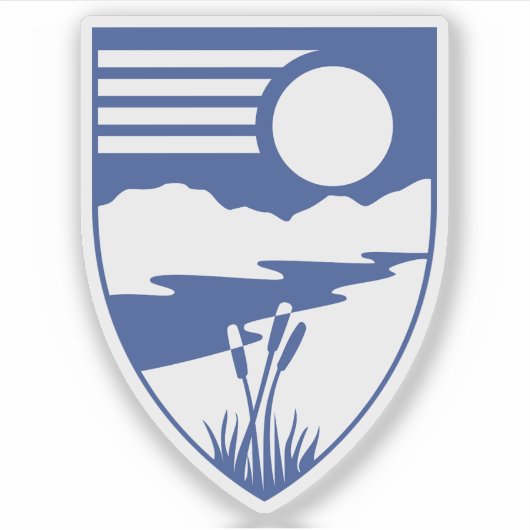 Wapen van Eyjafjarðarsveit, IJsland Sticker (Voorkant)