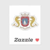 Wapen van Fajardo - PUERTO RICO Sticker (Vel)