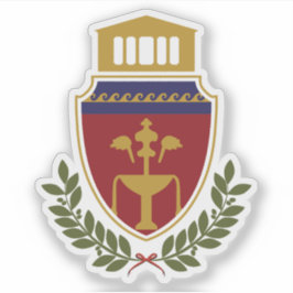 Wapen van Fier, Albanië Sticker