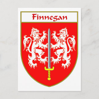 Wapen van Finnegan/familiewapen Briefkaart